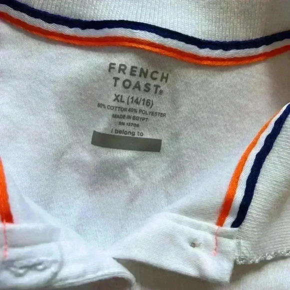 French Toast Uniform Polo Shirts Youth Girls X-Large- SET OF TWO NEW NWOT - Picture 5 of 5
